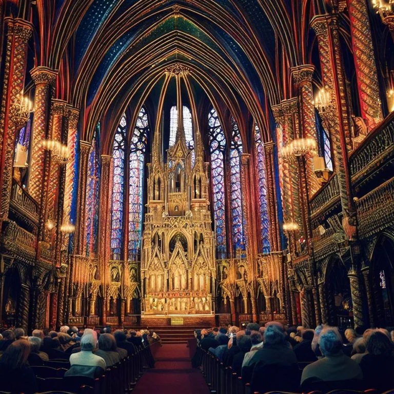 Sainte chapelle bilety: odkryj prawdziwą piekność gotyckiej architektury